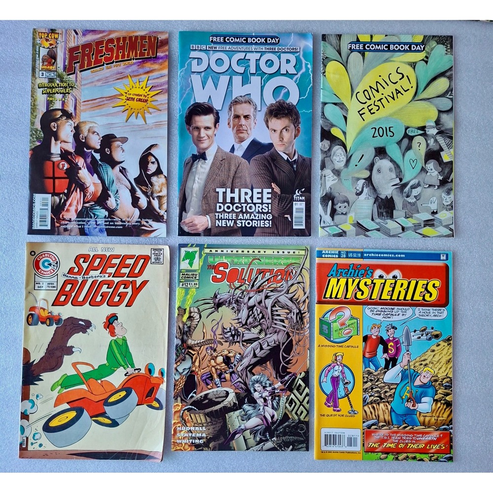 36 Comic Lot Marvel Image Dark Horse Speed Buggy 2 Eternals Stormwatch Gen13